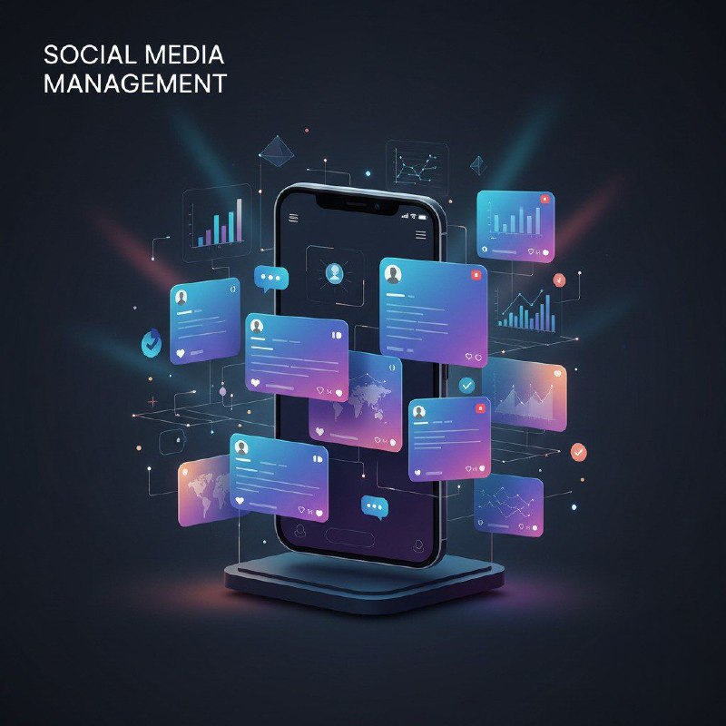 ادارة صفحات التواصل الاجتماعي - Managing social media pages